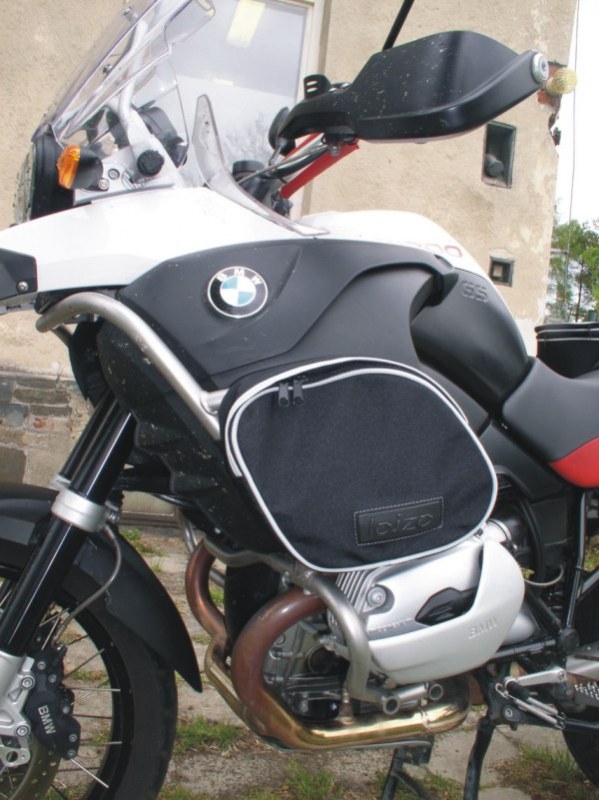 Brašničky na padací rám BMW Adventure 1200 GS, pár L+P, oválné
