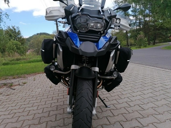 Brašny na spodní díl padacího rámu Touratech na BMW R1250 HP