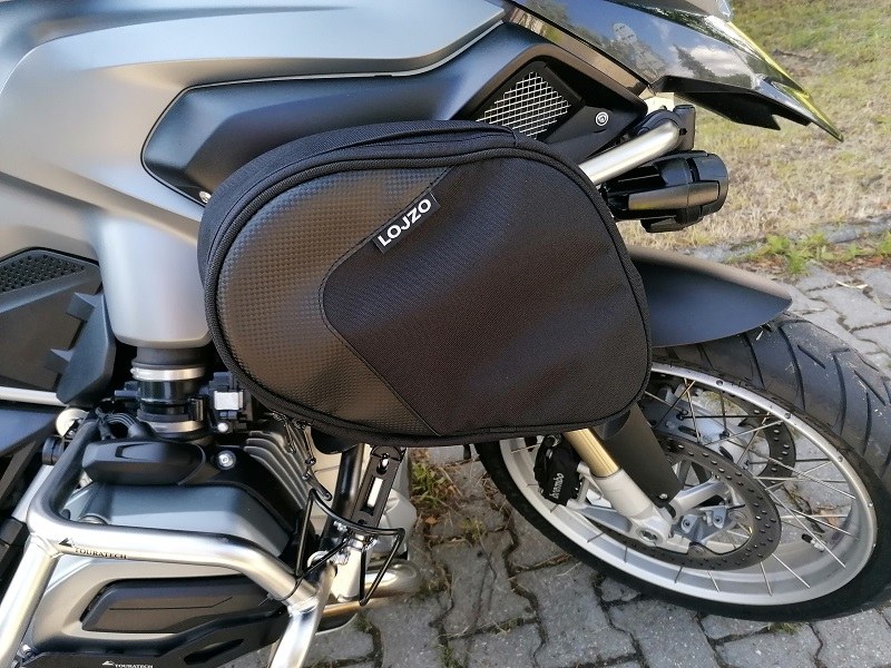 Brašny na BMW 1200 GS Vodník 2014, originál padací rám Touratech