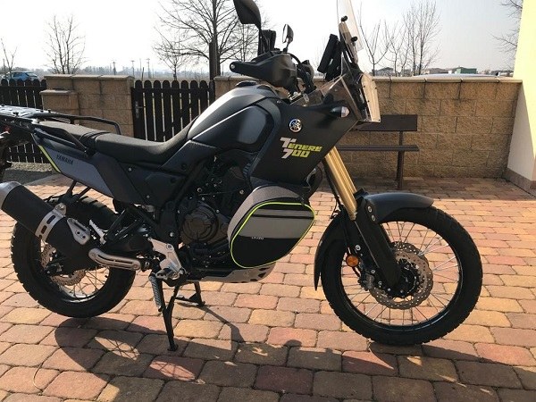 Yamaha Tenere 700 – brašny na tento typ padacího rámu