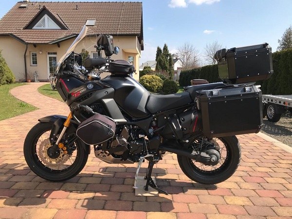 Brašny na Yamaha Super Ténéré 1200 – padací rám Givi