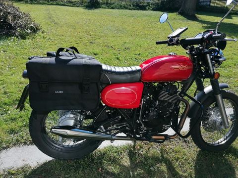 Jawa Scrambler 400 – vhodná zavazadla