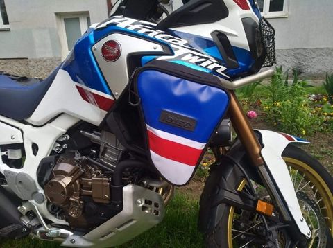 Brašničky na Afriku (pár) – padací rám originál Honda 2018