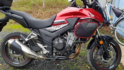 Brašny na padací rám Honda 500 X
