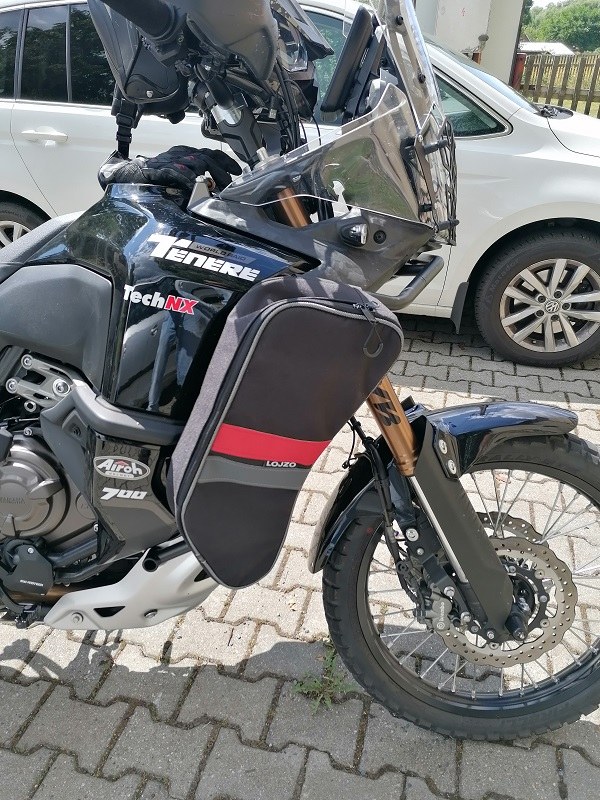 Brašny na Yamaha Ténéré Tech NX 700 – originál padací rám